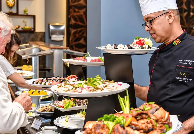 Celestia Restaurant, from the business's own website