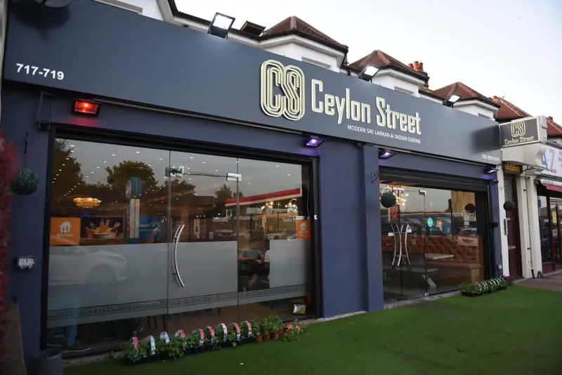 Ceylon Street Restaurant, from the business's own website