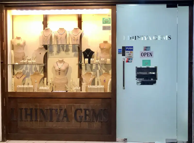 Lihiniya Gems, from the business's own website