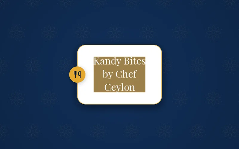 Kandy Bites by Chef Ceylon logo