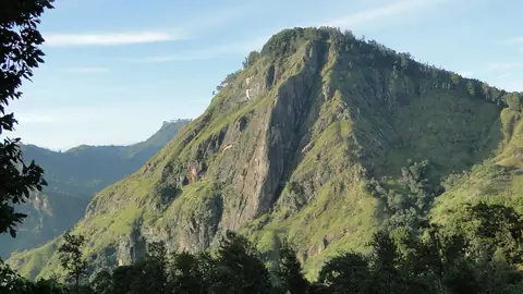 Ella Rock seen from the trail to Little Adam's Peak