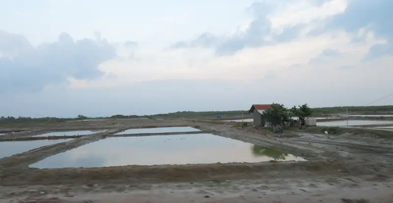 Salt pans on the Kalpitiya peninsula