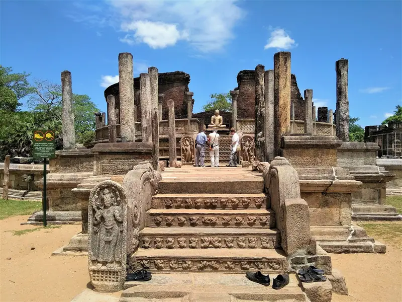 The Quadrangle in the ancient city of Polonnaruwa