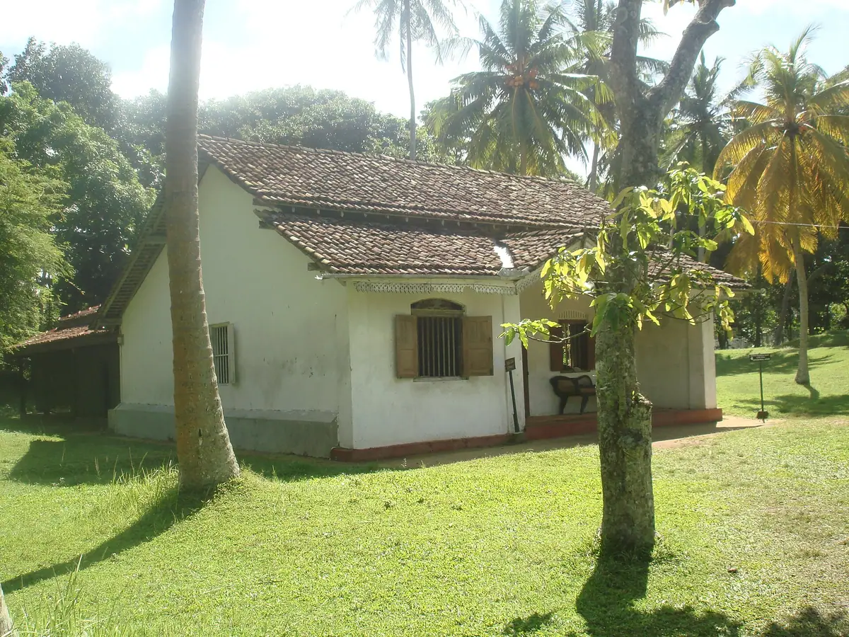 The house of the writer Martin Wickramasinghe at Koggala